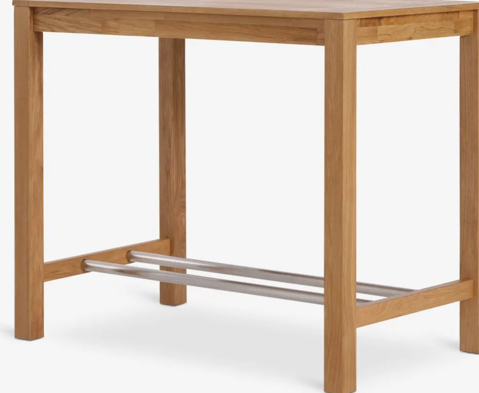 HAGETable de bar HAGE 70x115 chêne naturel