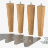 HAMNELVAPieds de lit Ø5xH19cm HAMNELVA chêne 4pcs/pqt