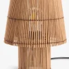 HANNIBALLampe de table HANNIBAL Ø19xH25cm bambou