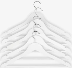 HELMUTCintres HELMUT L45cm 5pcs/pqt blanc