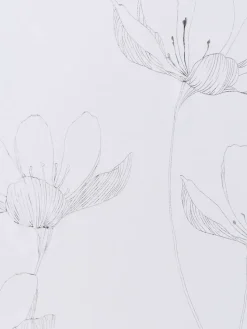 HESSARideau HESSA 1x140x300 argenté/blanc