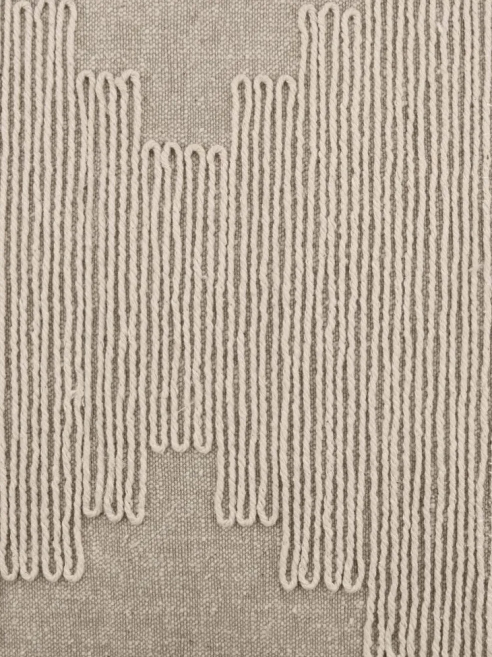 HIBISCUSCoussin HIBISCUS 35x50 beige/brun