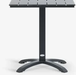 HOBRO + GUDHJEMHOBRO L70 table + 2 GUDHJEM chaises noir