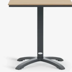 HOBRO + GUDHJEMTHY L60 table + 2 GUDHJEM chaises naturel