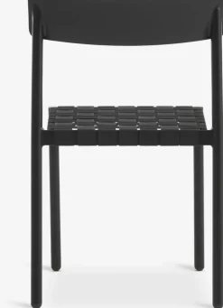HOBRO + HAGLEBUHOBRO L70 table naturel + 2 HAGLEBU chaises noir