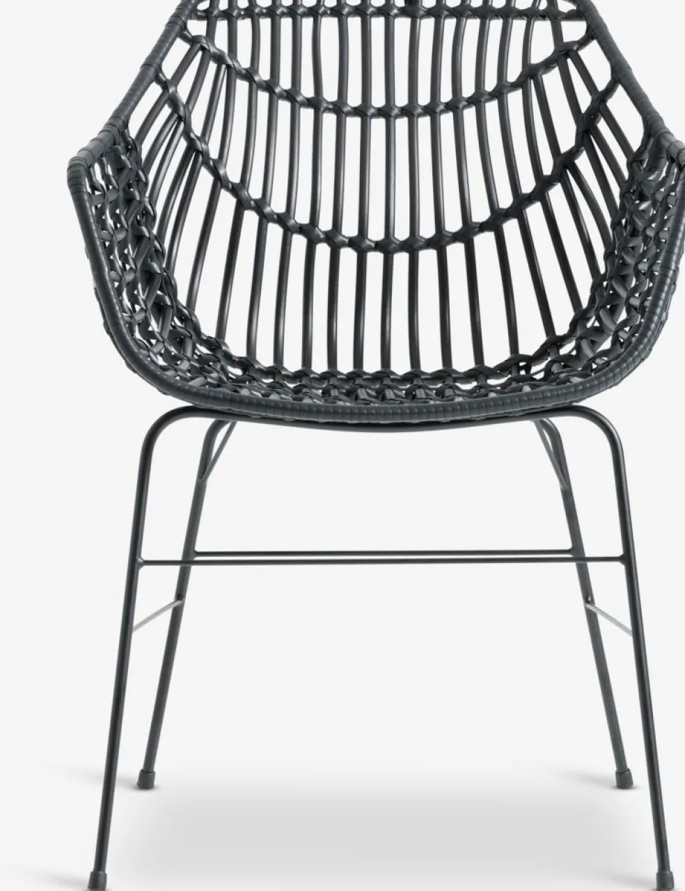 HOBRO + ILDERHUSEHOBRO L70 table gris + 2 ILDERHUSE chaises noir