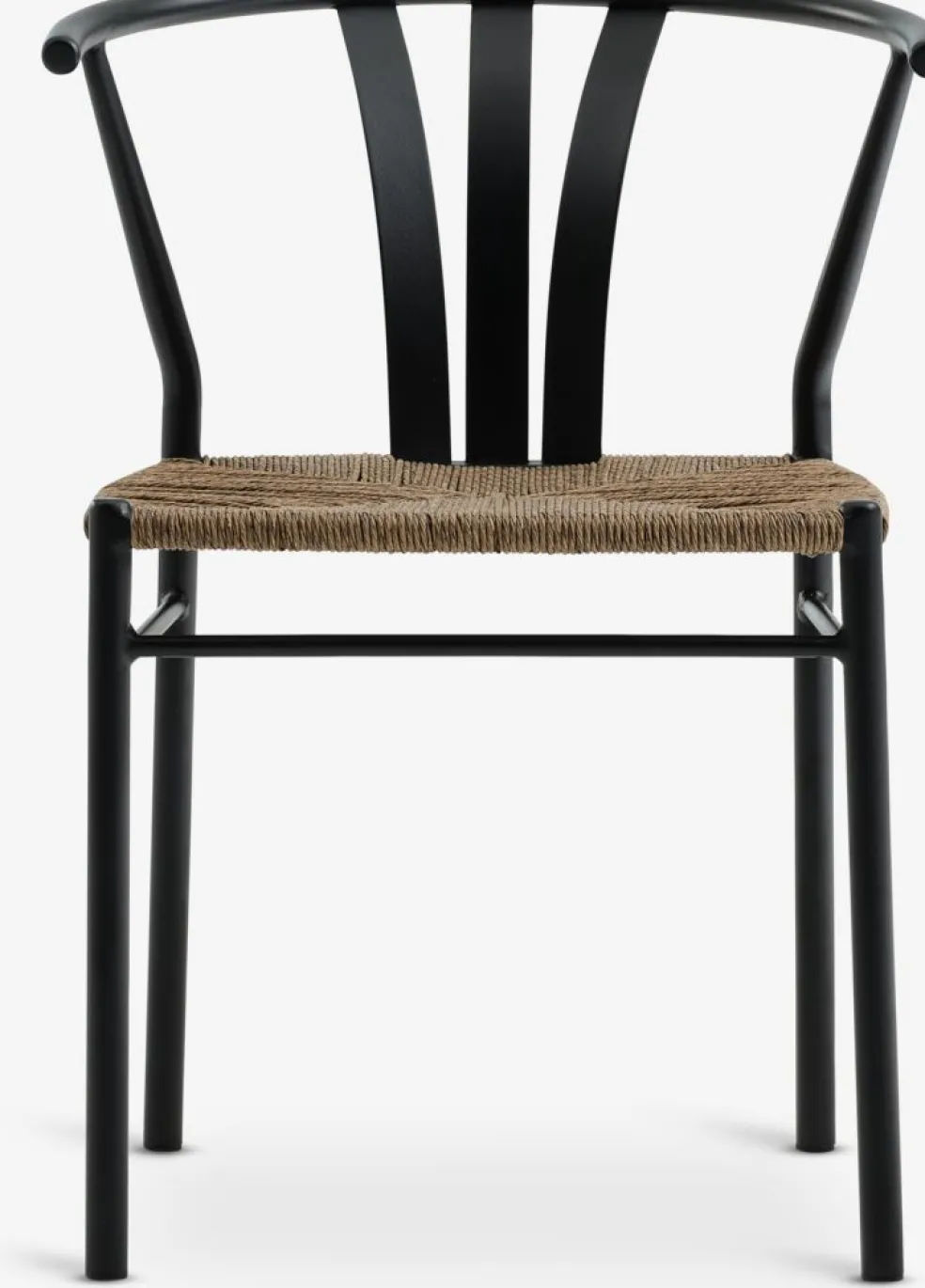 HOBRO + TAGMARKHOBRO L70 table gris + 2 TAGMARK chaises noir