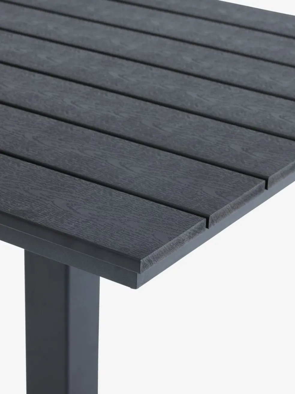 HOBROTable bistrot HOBRO l70xL70 noir
