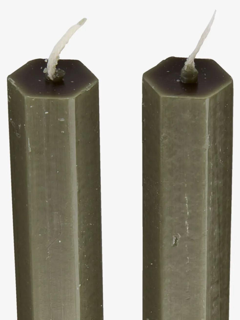 HOLMEBougies pour chandelier HOLME H20cm olive 4 pcs/pqt