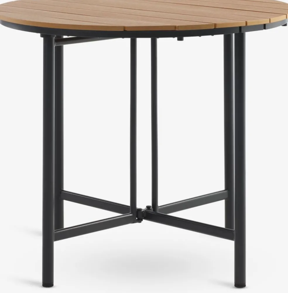 HOVVIG + MIDDAGSBERGETHOVVIG L10/90 table + 2 MIDDAGSBERGET chaises naturel