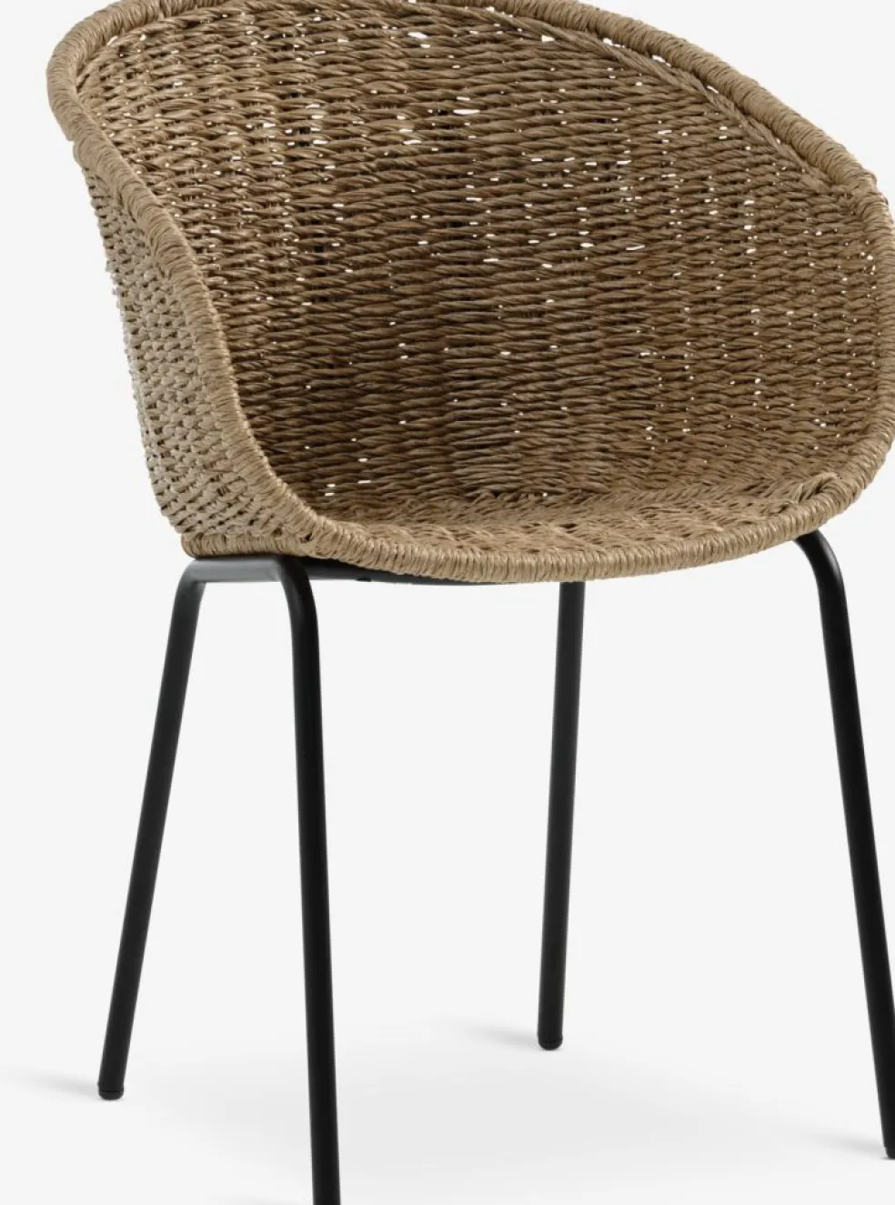 HOVVIG + TUERNEHOVVIG L10/90 table + 2 TUERNE chaises naturel