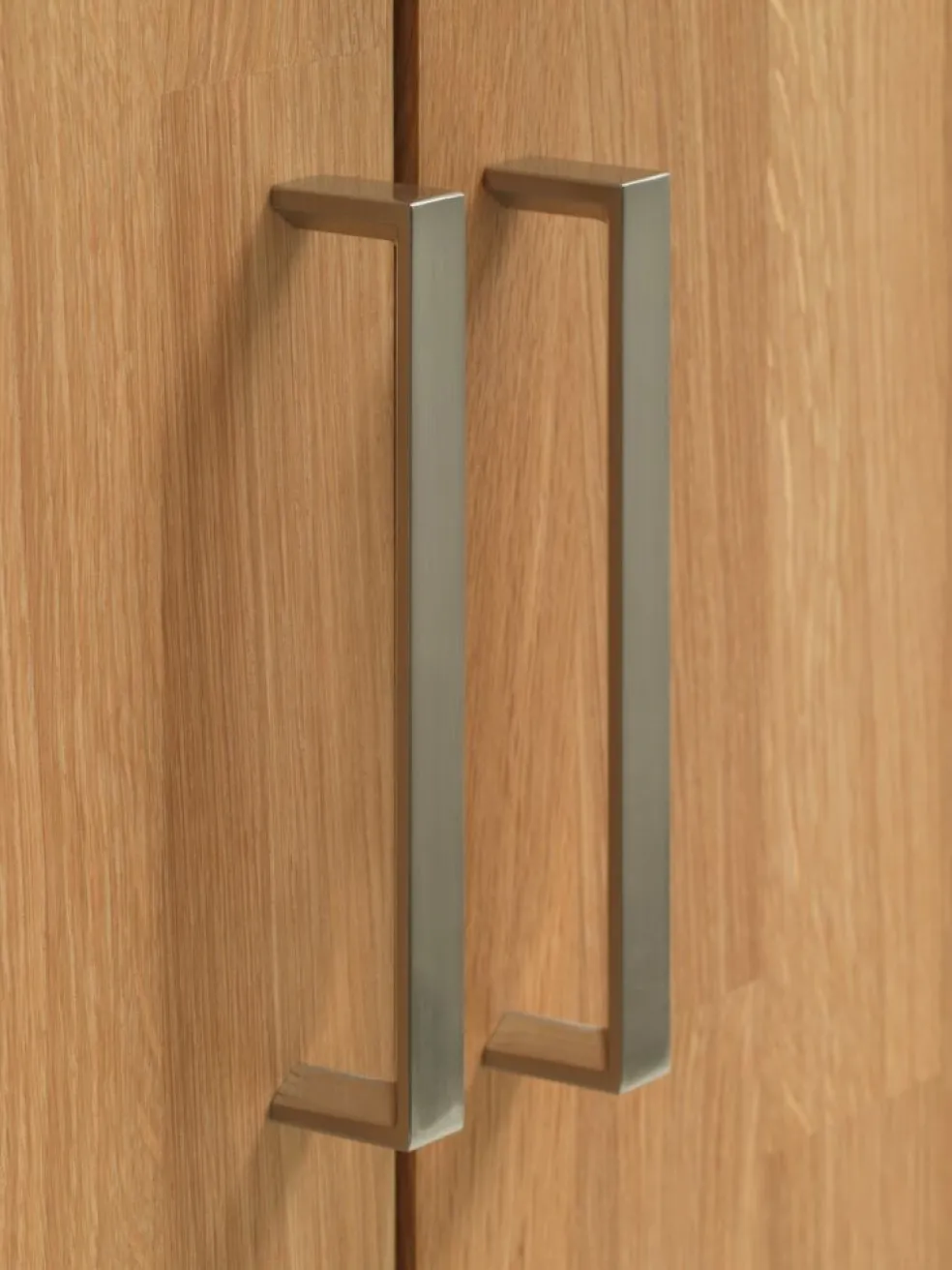 HUGGETArmoire HUGGET 96x190 coloris chêne naturel