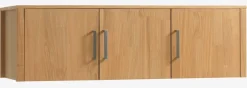 HUGGETMeuble haut HUGGET 139x43 coloris chêne naturel