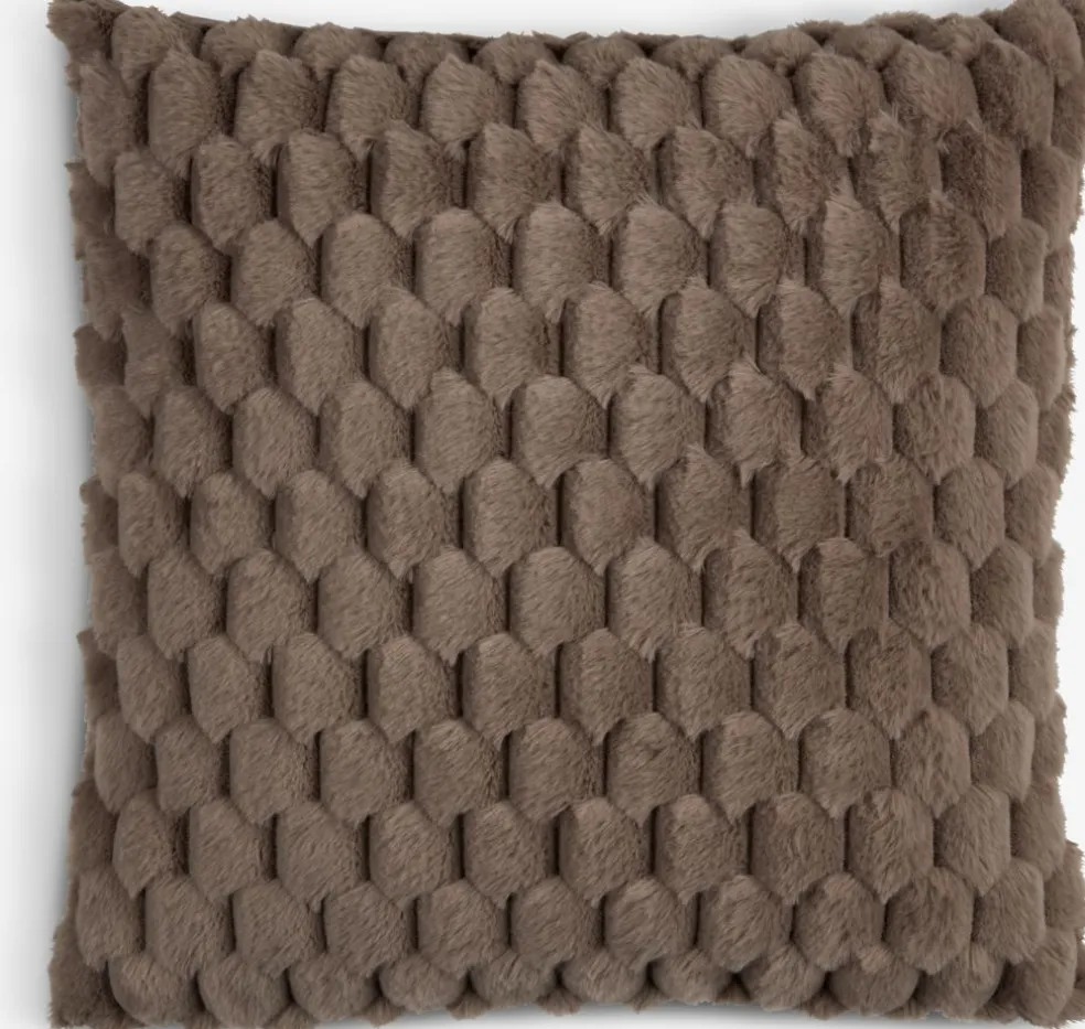HVIDBLOMMECoussin HVIDBLOMME 45x45 sable foncé