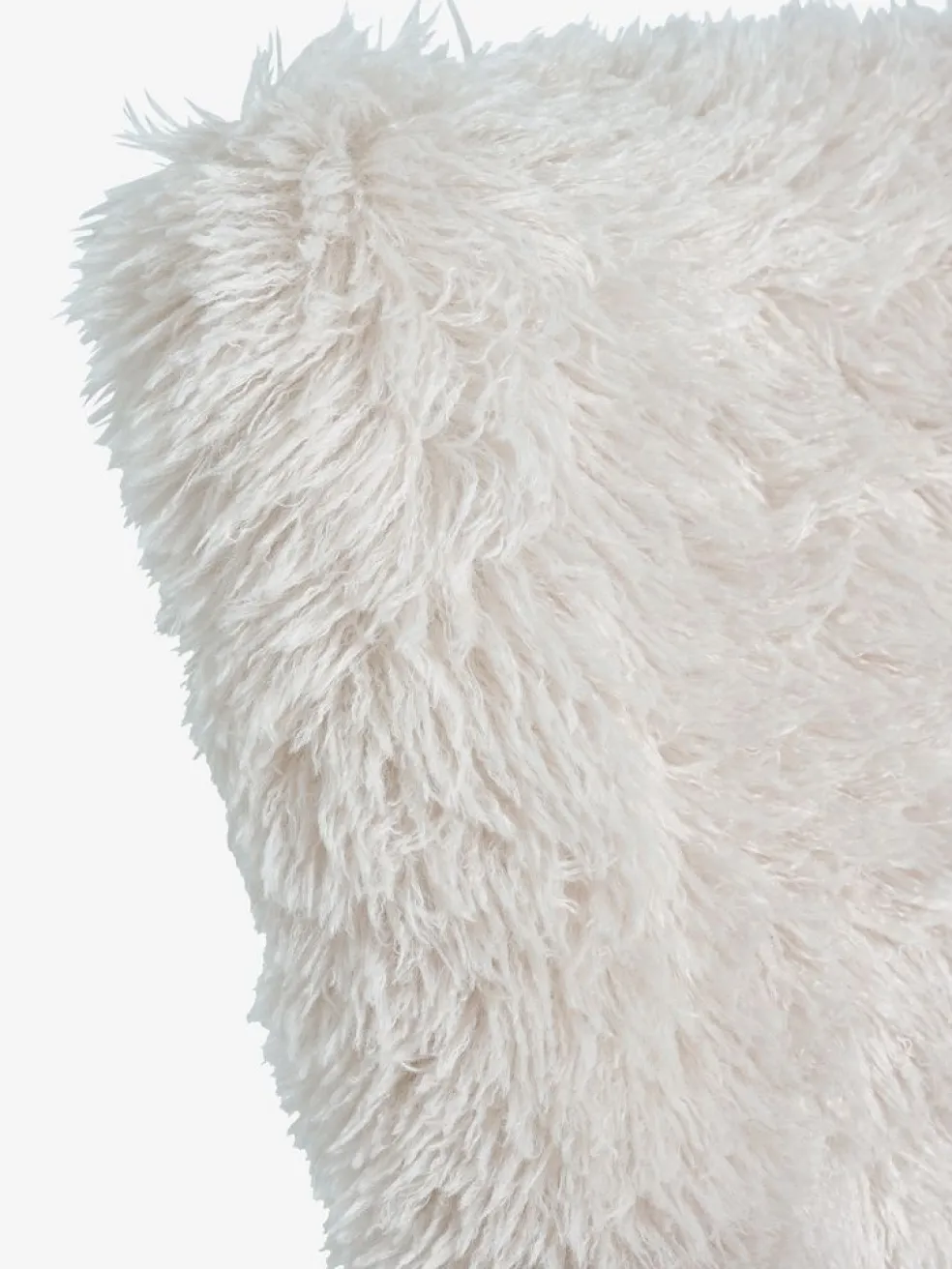 HVILSTEDFauteuil a/repose-pieds HVILSTED tissu teddy blanc ca./nat.