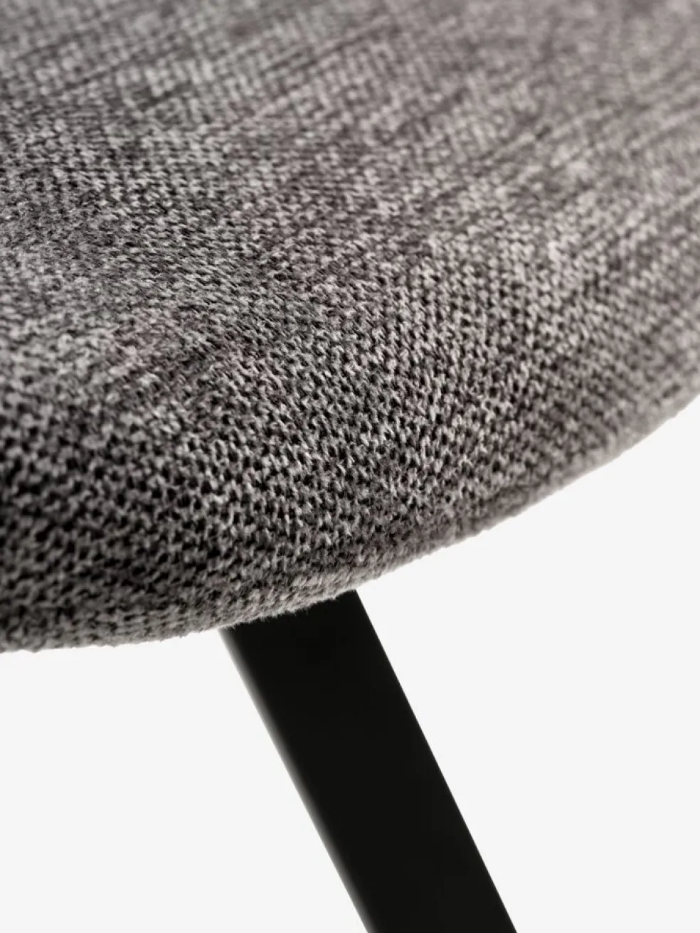 HYGUMChaise HYGUM pivotante gris/noir