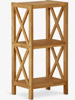 JANNERUPÉtagère JANNERUP 3 tablettes étroites coloris chêne naturel