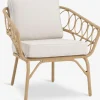 JENNUMFauteuil lounge JENNUM l74xH75xP75 nat.
