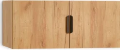 JENSLEVMeuble haut JENSLEV 96x40 2 portes coloris chêne naturel