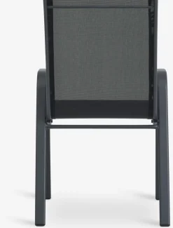 JERSORE + LEKNESJERSORE L140 table + 4 LEKNES chaises noir