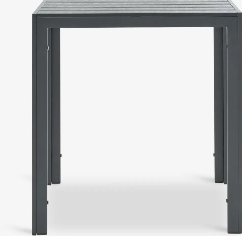 JERSORETable de jardin JERSORE l70xL70 noir