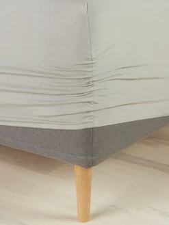 JETTEGoldDrap-housse Jersey JETTE 140/150x200x35 beige