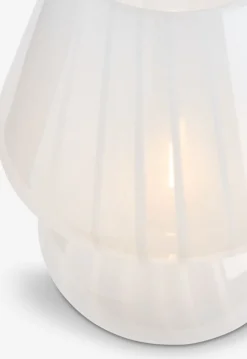 JONNYLampe à piles JONNY Ø15xH18cm a/minuterie blanc