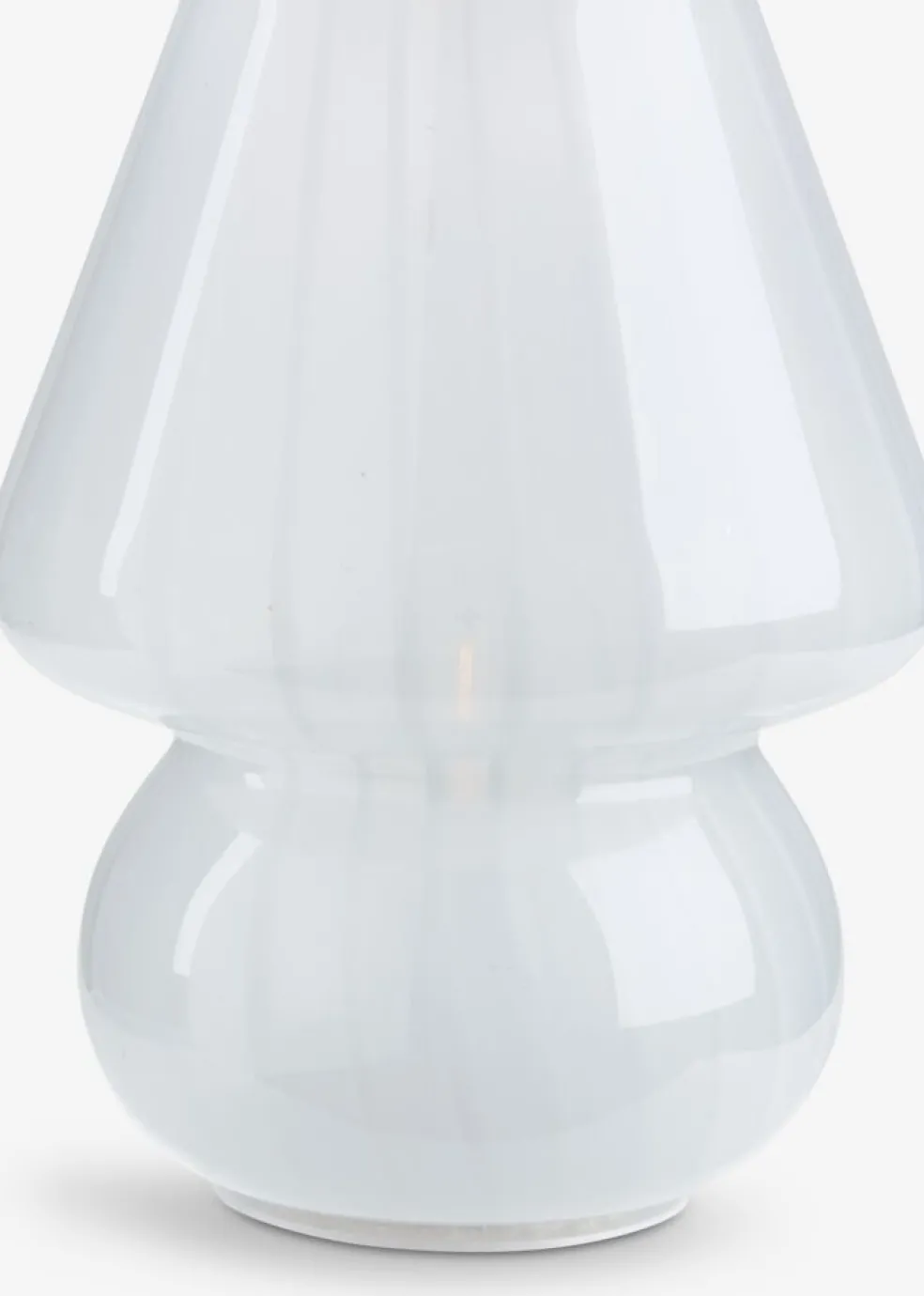 JONNYLampe à piles JONNY Ø15xH18cm a/minuterie blanc