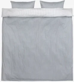 JUDITHPlusParure de lit Satin JUDITH 240x220 bleu