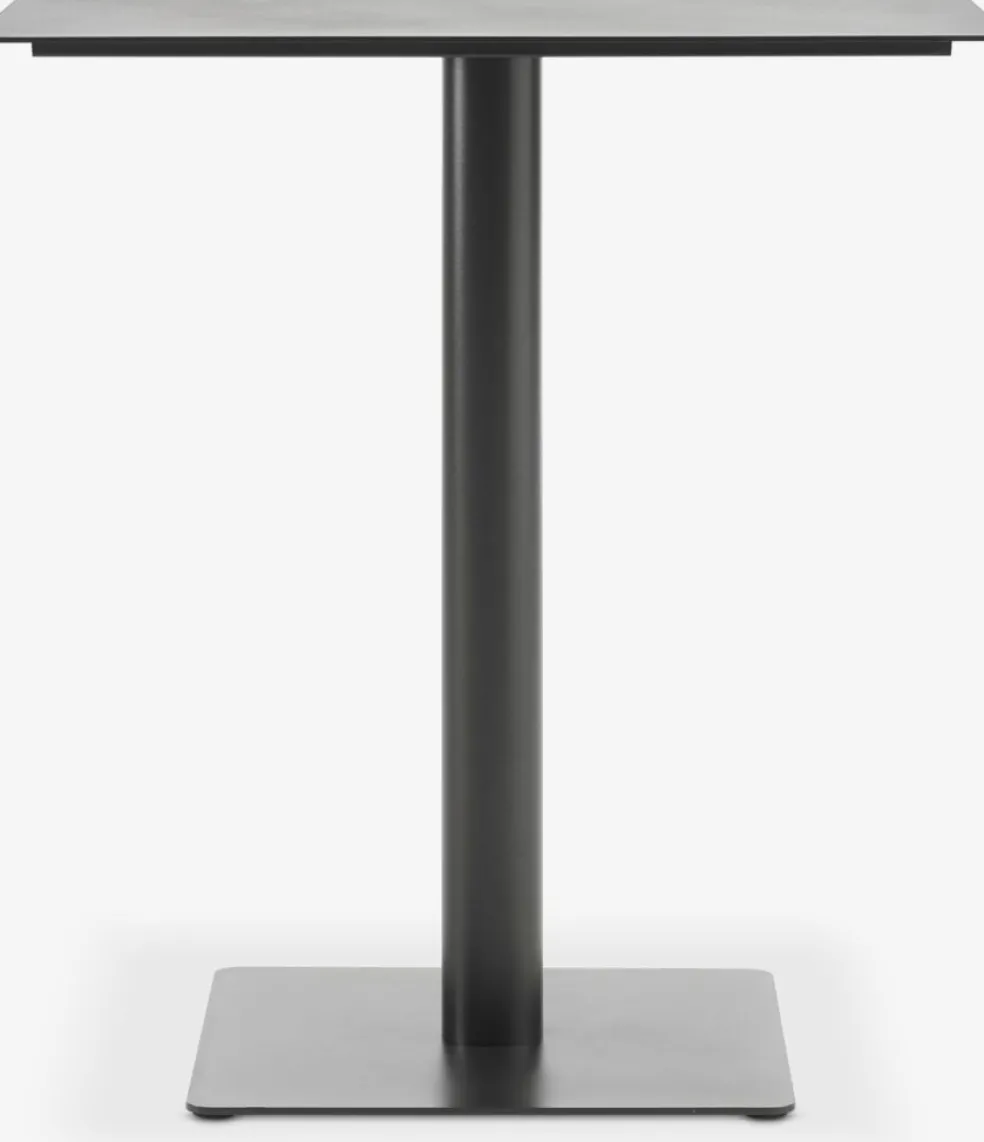 KAPPRUET + GLOMFJORDKAPPRUET L65 table + 2 GLOMFJORD chaises noir