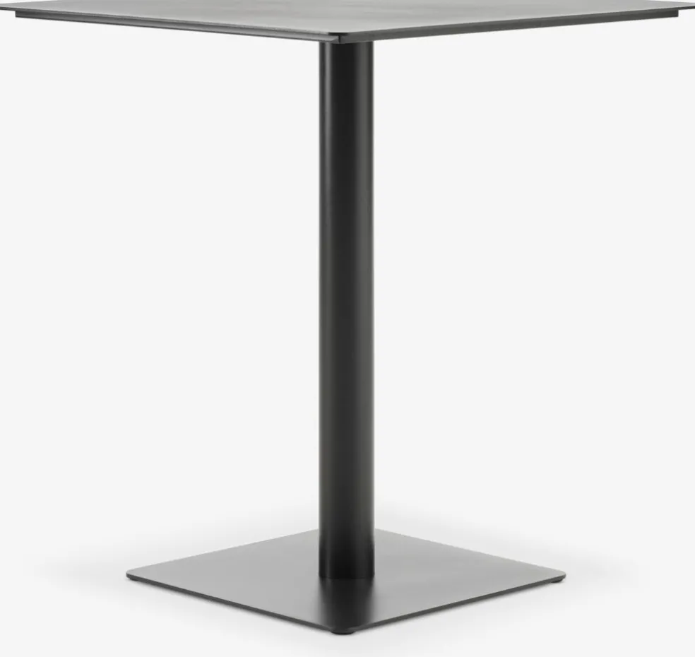 KAPPRUET + INGSTRUPKAPPRUET L65 table + 2 INGSTRUP chaises noir