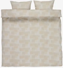 KARIPlusParure de lit Seersucker KARI 240x220 sable