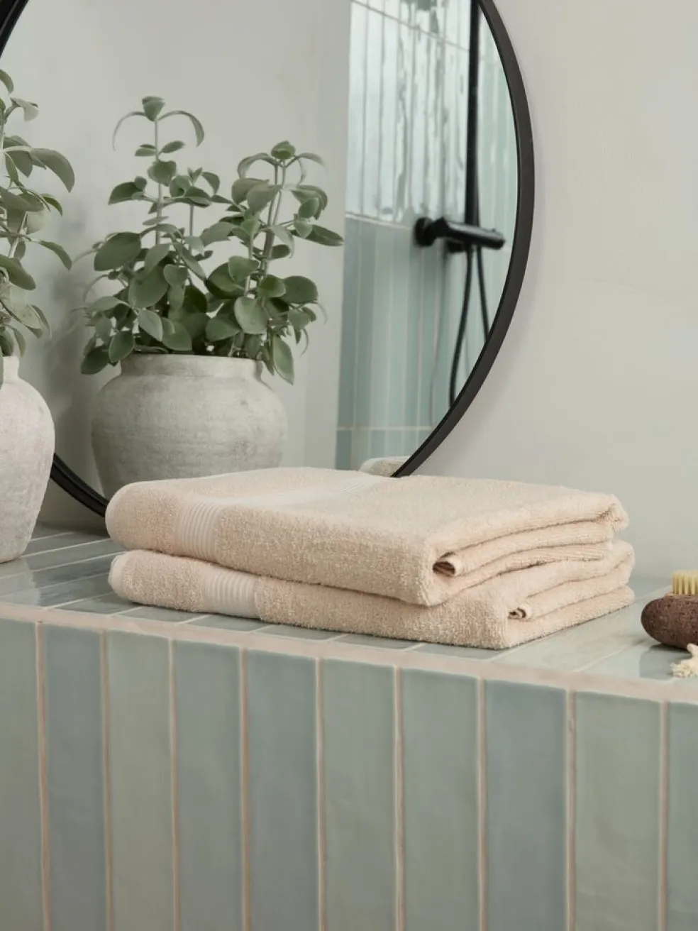 KARLSTADGoldServiette de toilette KARLSTAD 50x100 sable