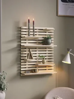 KETTINGEÉtagère murale KETTINGE 6 tablettes naturel