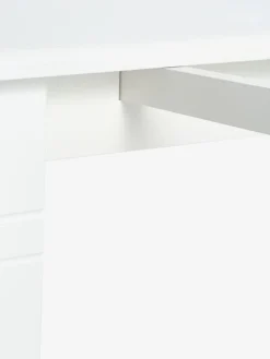 KIRKEBYTable KIRKEBY 80x130/220 blanc