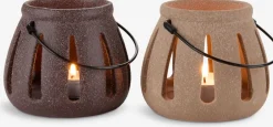 KNOTTLanterne KNOTT Ø10xH9cm assorti