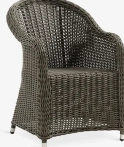 KOLLEN + GAMMELBYKOLLEN L205 table acacia + 4 GAMMELBY chaises gris