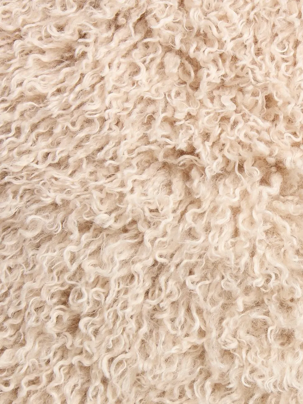 KORSKNAPFausse fourrure KORSKNAP 55x75 beige