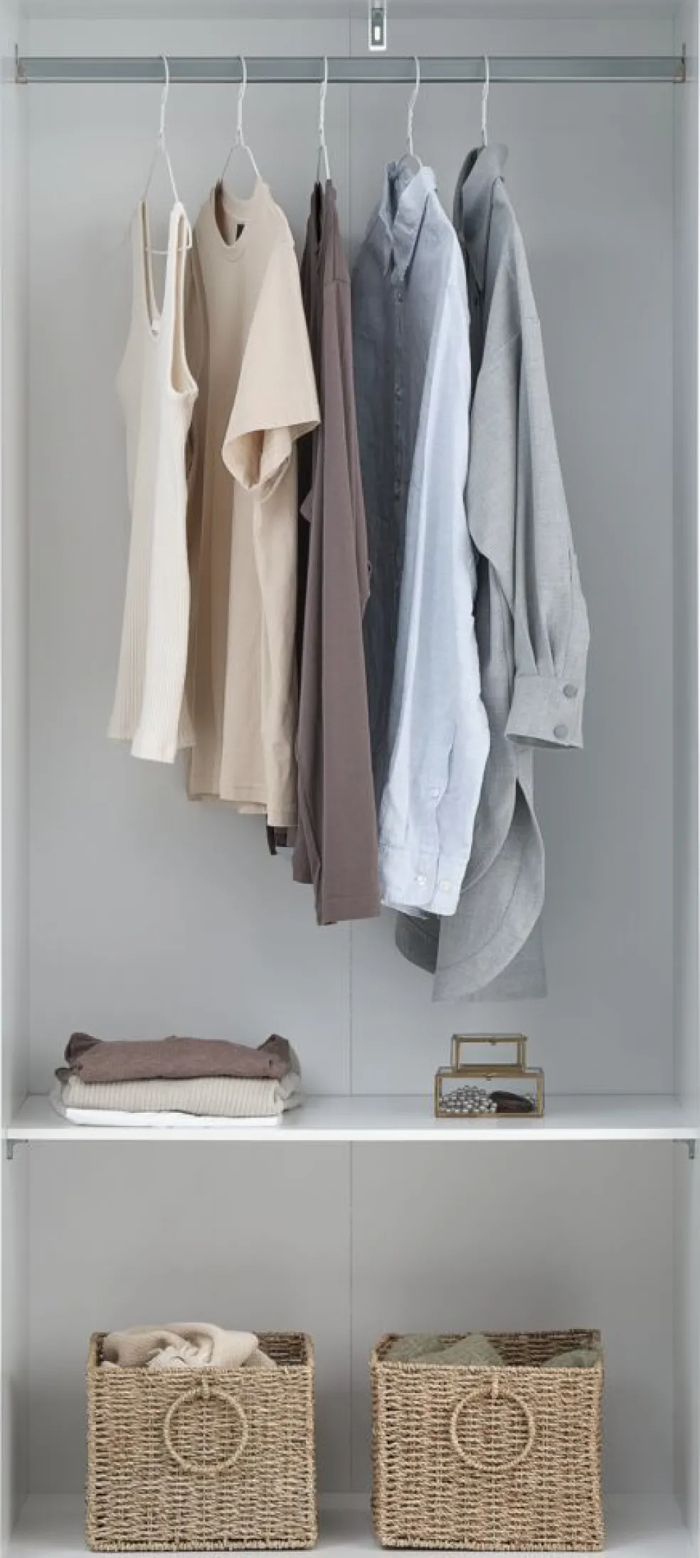 KORUPArmoire KORUP 78x176 2 portes blanc