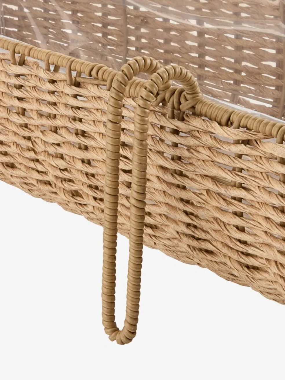 KUBBBalconnière KUBB l18xL50xH16 naturel