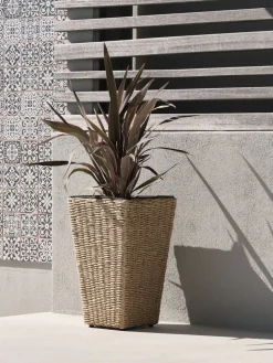 KUBBPanier pour plantes KUBB l30xL30xH50 naturel