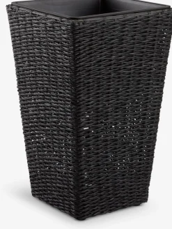 KUBBPanier pour plantes KUBB l30xL30xH50 noir