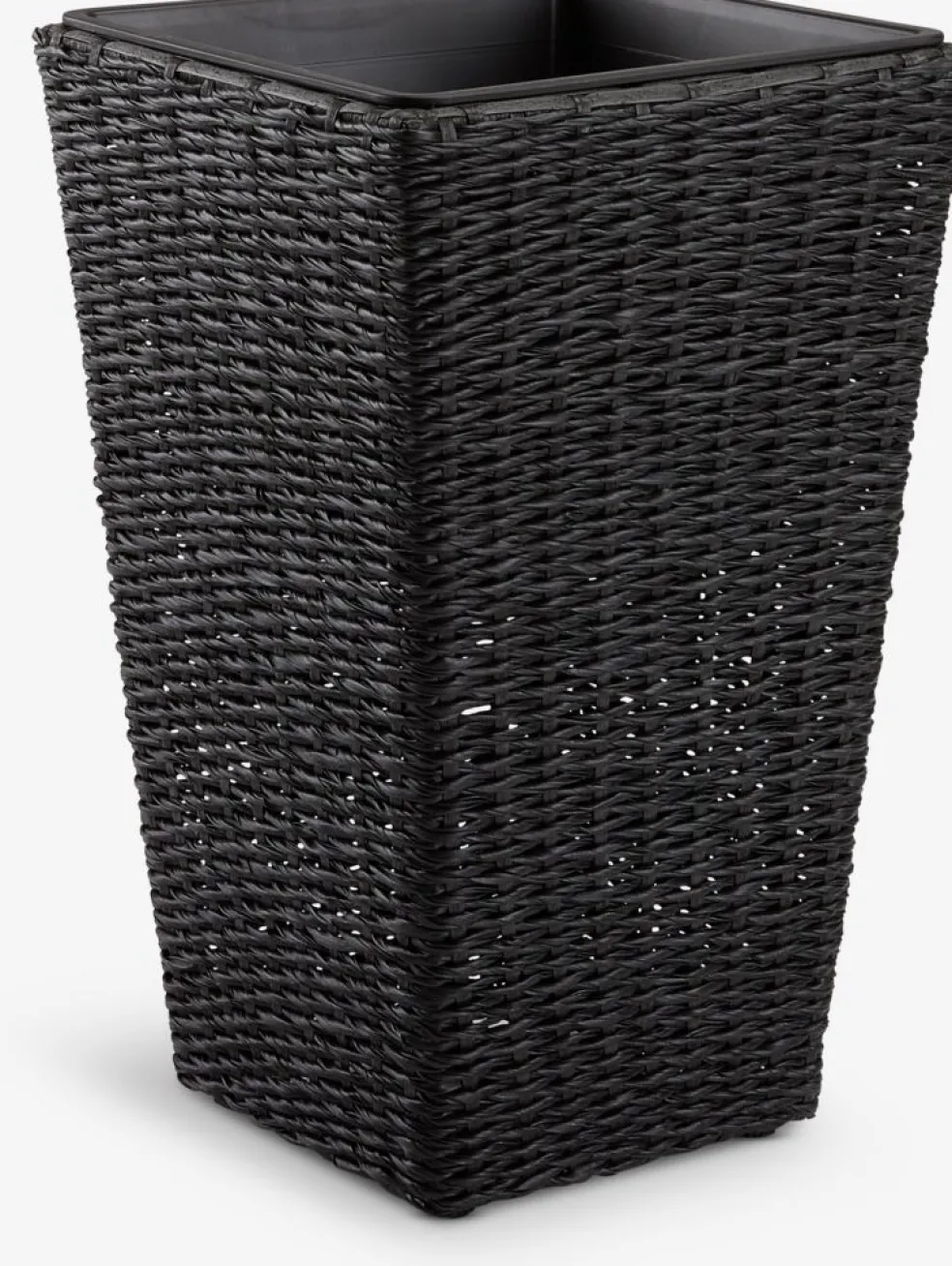 KUBBPanier pour plantes KUBB l30xL30xH50 noir