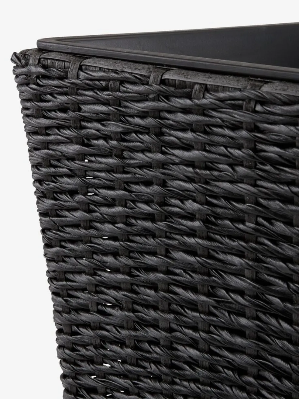 KUBBPanier pour plantes KUBB l30xL30xH50 noir