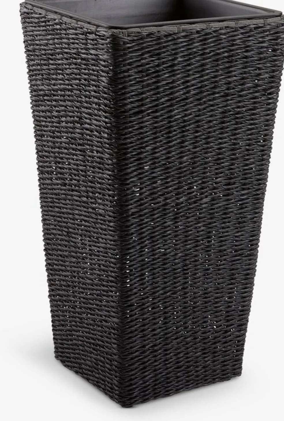 KUBBPanier pour plantes KUBB l36xL36xH70 noir