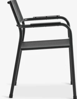 KUMLA + HEMSEDALKUMLA L150 table gris + 4 HEMSEDAL chaises noir