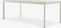 KUMLA + INGSTRUPKUMLA L200 table + 4 INGSTRUP chaises beige