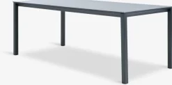 LANGET + INGSTRUPLANGET L207 table + 4 INGSTRUP chaises noir
