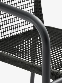 LANGET + KRISTIANSTADLANGET L207 table noir + 4 KRISTIANSTAD chaises vert