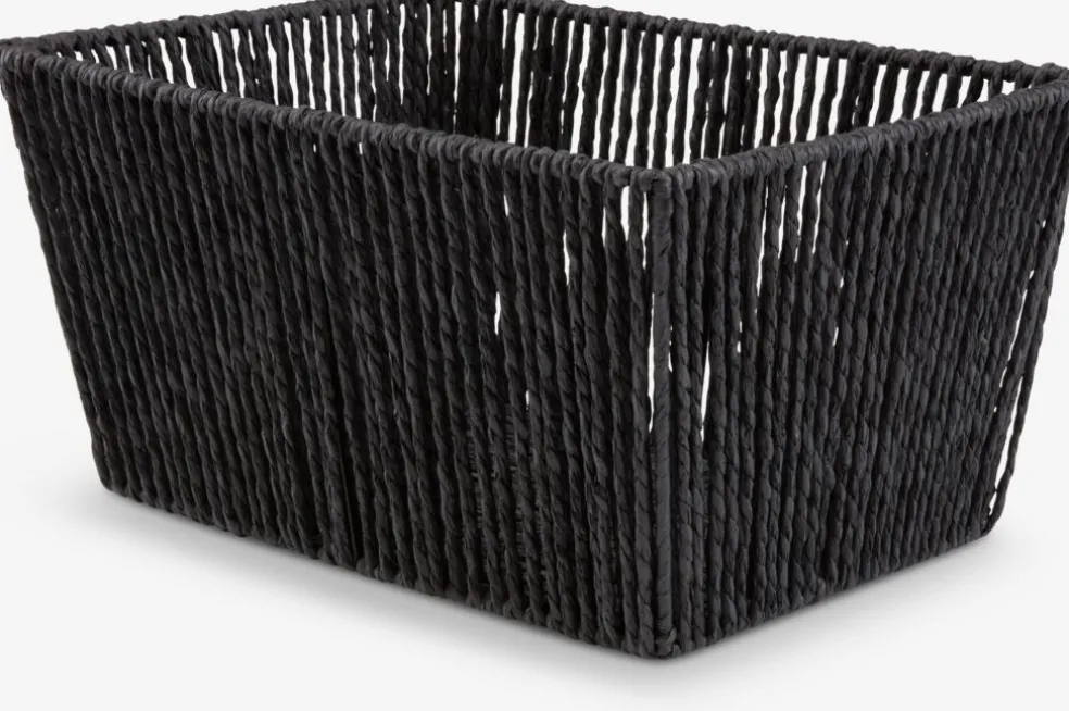 LARSEMILPanier LARSEMIL l23xL33xH17cm noir